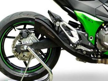 HP CORSE Kawasaki Z800/E Slip-on Exhaust "Hydroform Black" (EU homologated)