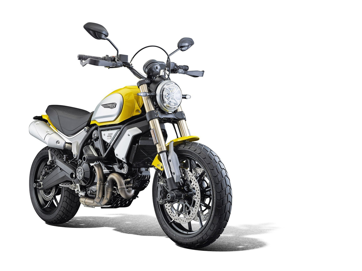 EVOTECH Ducati Scrambler 1100 (2018+) Frame Crash Protection Sliders