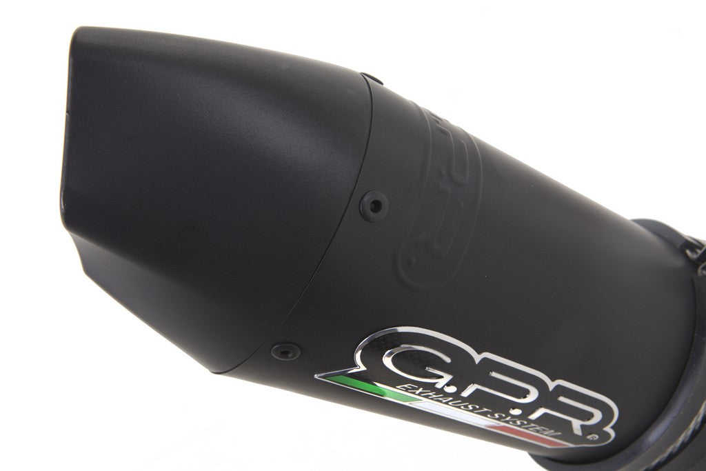 GPR BMW F800GS Slip-on Exhaust "GPE Anniversary Black Titanium" (EU homologated)