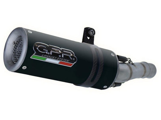 GPR BMW R1200RS (17/18) Slip-on Exhaust "M3 Black Titanium" (EU homologated)