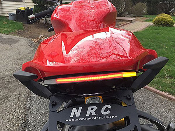 NEW RAGE CYCLES Ducati Monster 821 (14/17) LED Tail Tidy Fender Eliminator "Stealth"