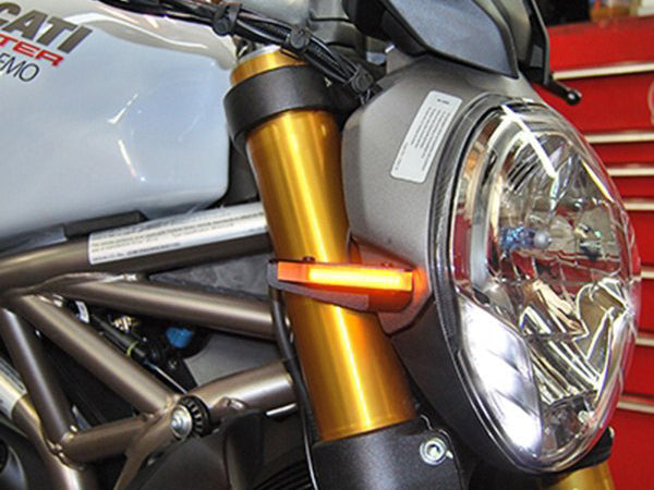 NEW RAGE CYCLES Ducati Monster 821 LED Front Turn Signals