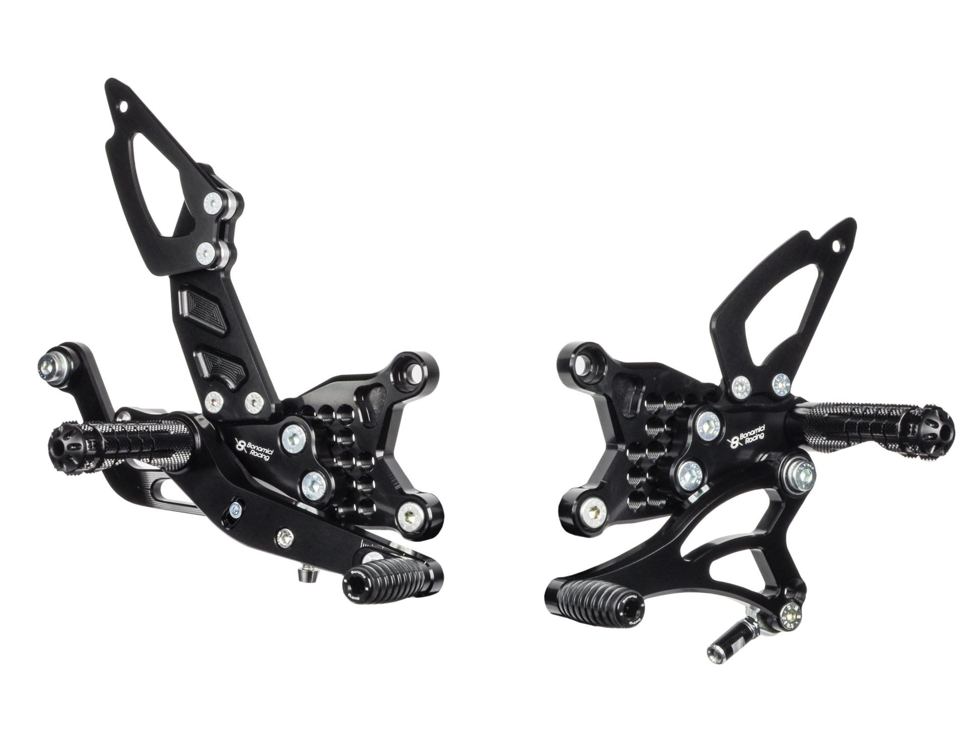 A005S - BONAMICI RACING Aprilia RSV4 / Tuono V4 (2017+) Adjustable Rearset (street; with brake light kit) – Accessories in the 2WheelsHero Motorcycle Aftermarket Accessories and Parts Online Shop