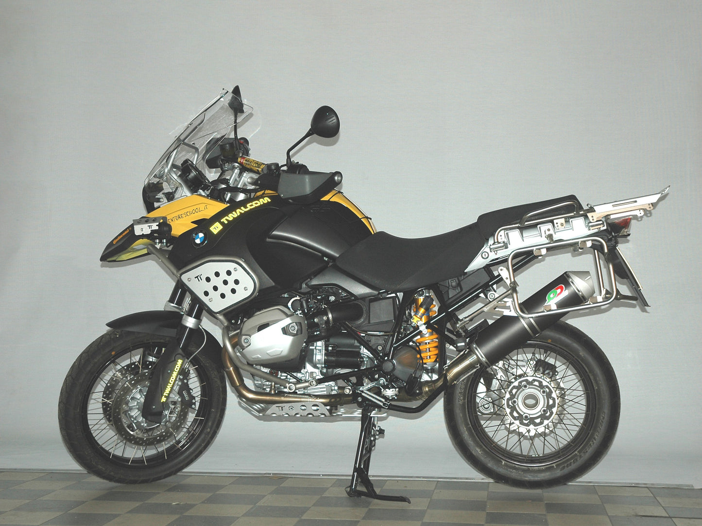 QD EXHAUST BMW R1200GS (10/12) Slip-on Exhaust "Magnum" (EU homologated)