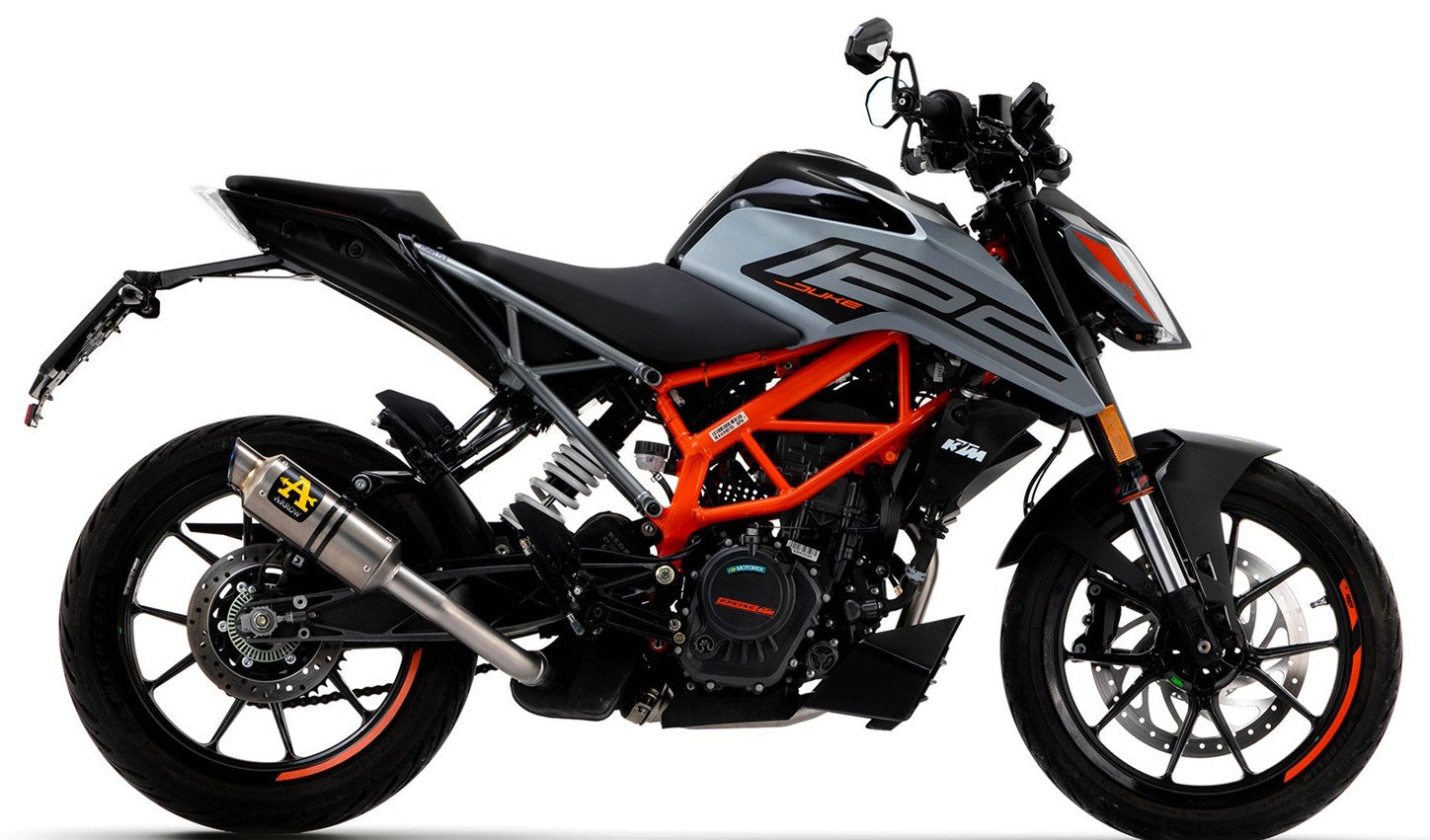 ARROW 71936GP KTM 390 Duke (21/23) Titanium Slip-on Exhaust "GP2" – Accessories in the 2WheelsHero Motorcycle Aftermarket Accessories and Parts Online Shop