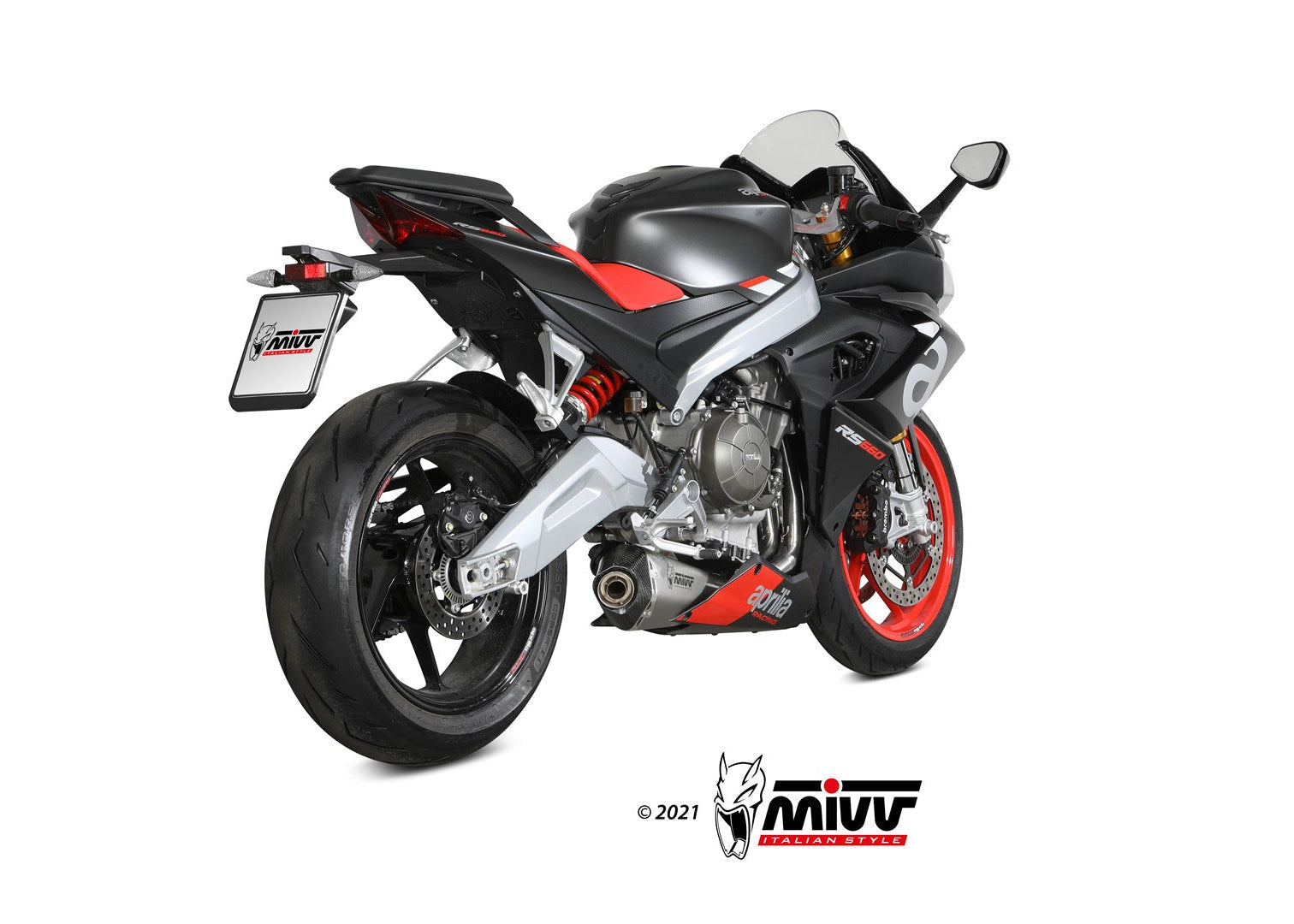 MIVV A.014 Aprilia RS660 (2020+) Full System Steel Exhaust "Delta Race" (stainless steel; approved) – Accessories in the 2WheelsHero Motorcycle Aftermarket Accessories and Parts Online Shop