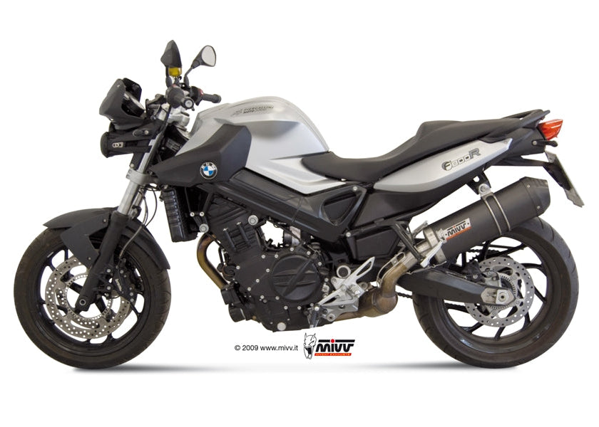 MIVV B.008 BMW F 800 R / GT (09/20) Slip-on Exhaust "Oval" (carbon+cap; approved) – Accessories in the 2WheelsHero Motorcycle Aftermarket Accessories and Parts Online Shop