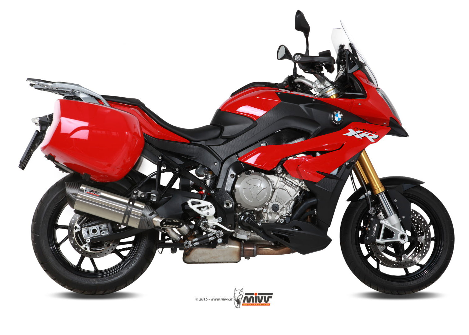 MIVV B.025 BMW S 1000 XR (15 / 19) Slip-on Exhaust "Suono" (stainless steel; approved) – Accessories in the 2WheelsHero Motorcycle Aftermarket Accessories and Parts Online Shop