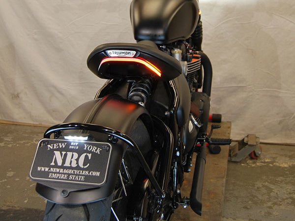 NEW RAGE CYCLES Triumph Bobber LED Fender Eliminator