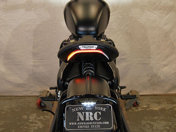 NEW RAGE CYCLES Triumph Bobber LED Fender Eliminator