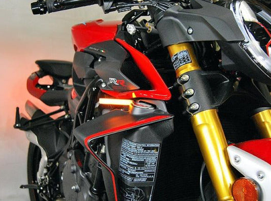 NEW RAGE CYCLES MV Agusta Brutale 1000 RR LED Front Turn Signals