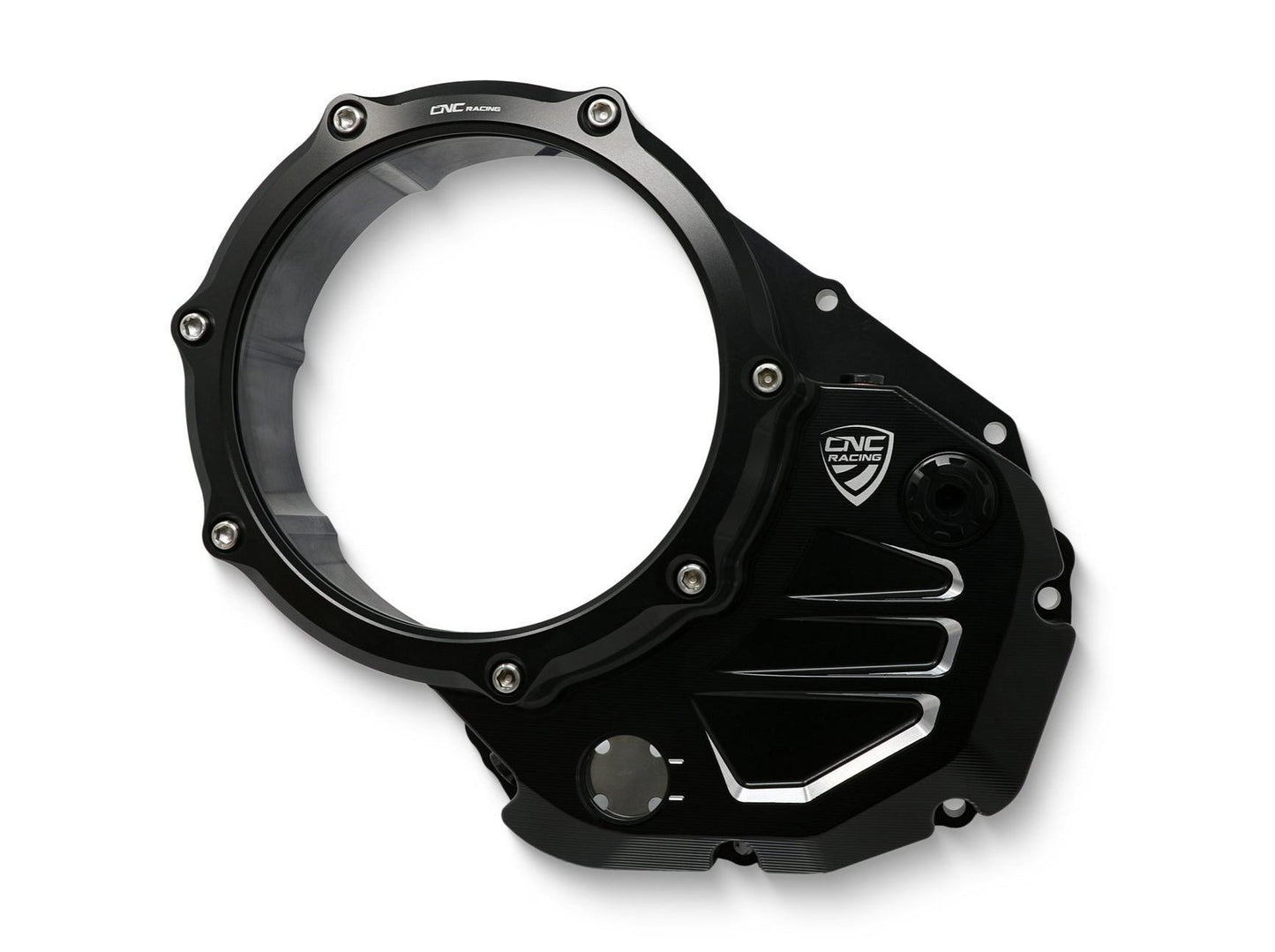 CA504 - CNC RACING Ducati DesertX / Monster / Multistrada Oil Bath Clear Clutch Cover