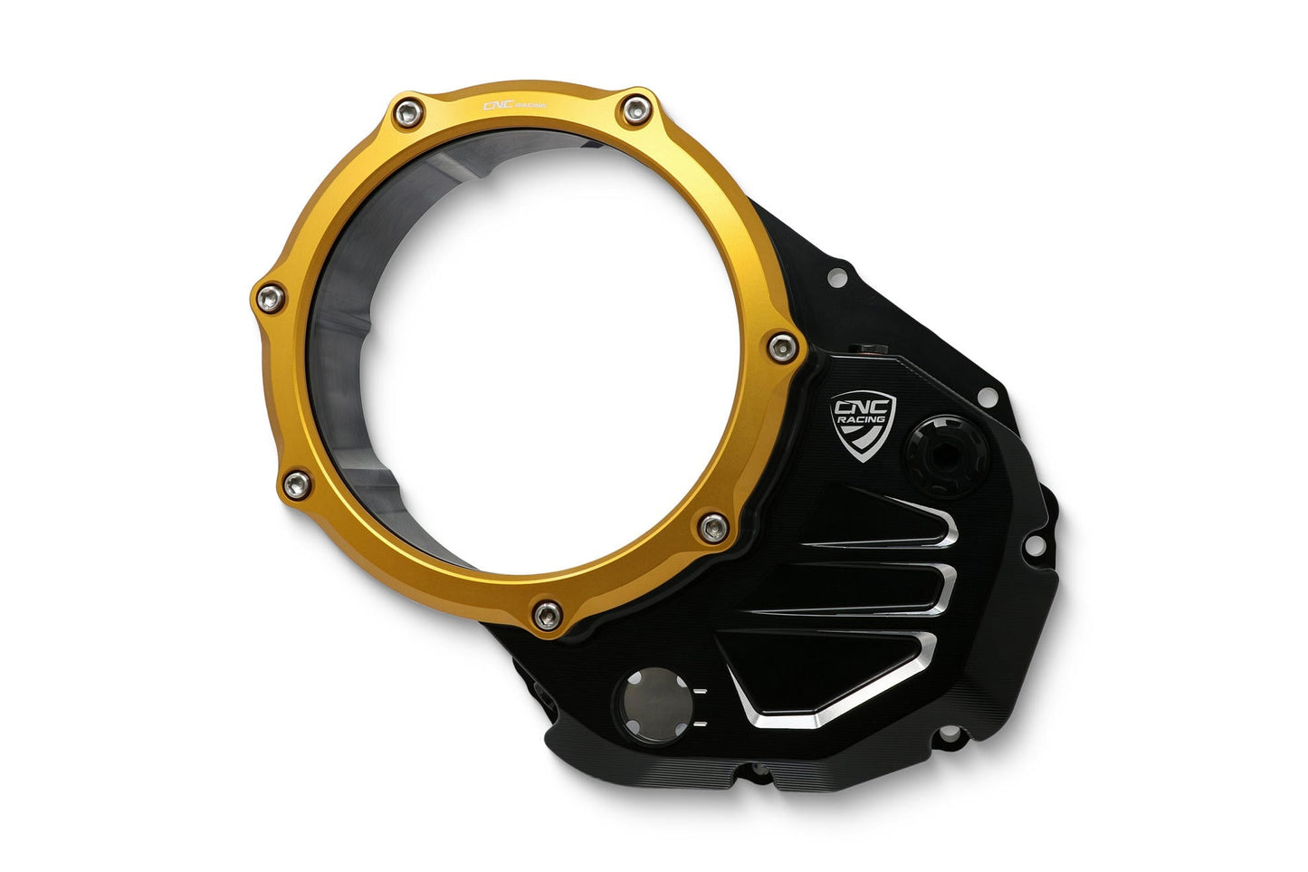 CA504 - CNC RACING Ducati DesertX / Monster / Multistrada Oil Bath Clear Clutch Cover