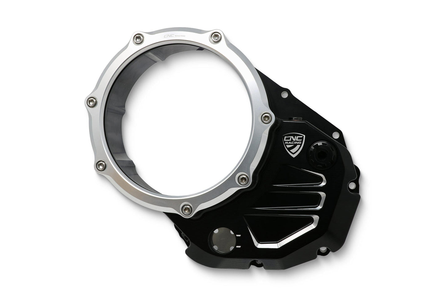 CA504 - CNC RACING Ducati DesertX / Monster / Multistrada Oil Bath Clear Clutch Cover