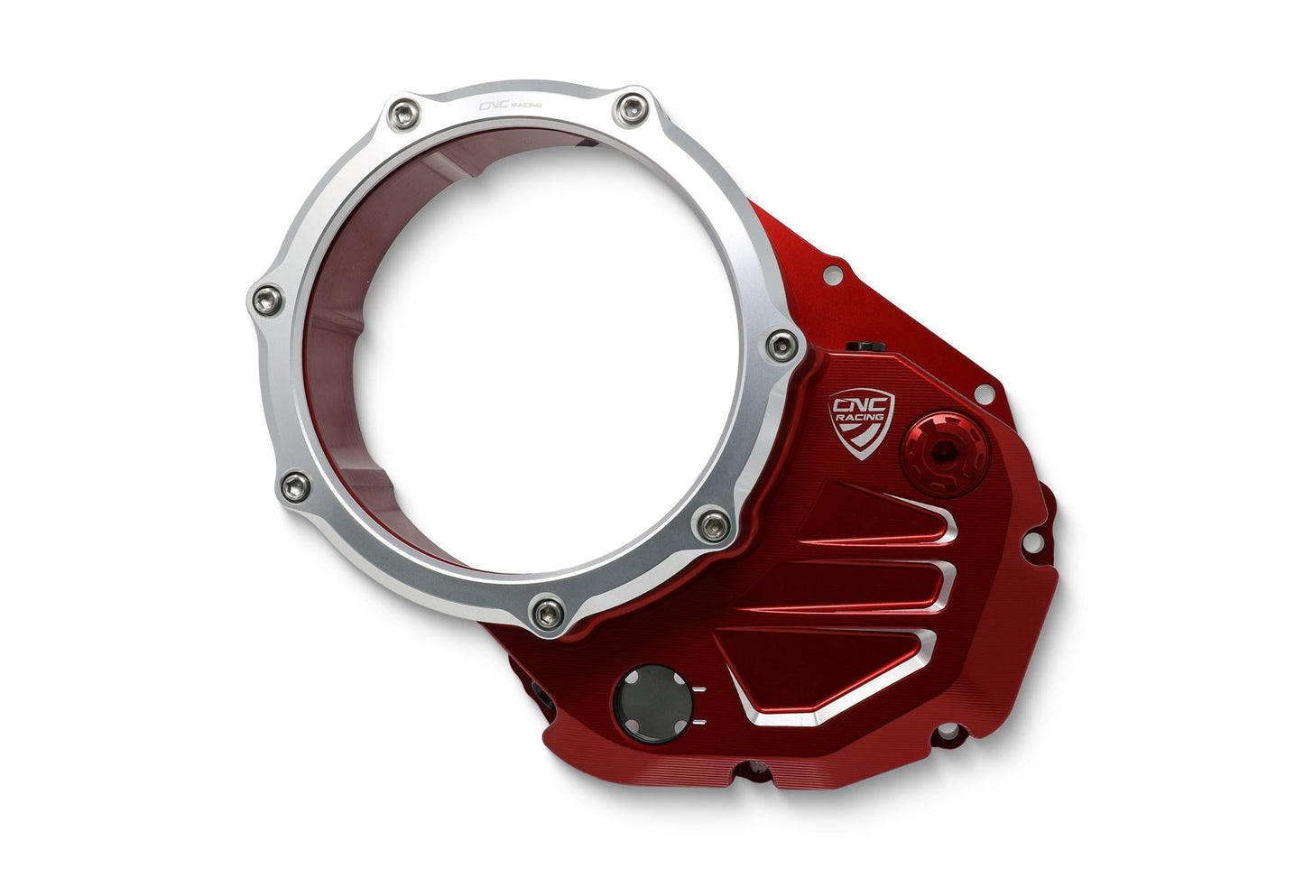 CA504 - CNC RACING Ducati DesertX / Monster / Multistrada Oil Bath Clear Clutch Cover