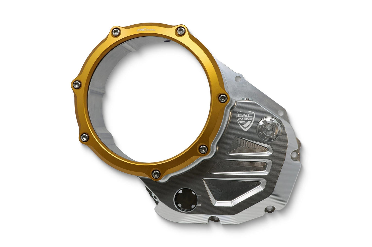 CA504 - CNC RACING Ducati DesertX / Monster / Multistrada Oil Bath Clear Clutch Cover