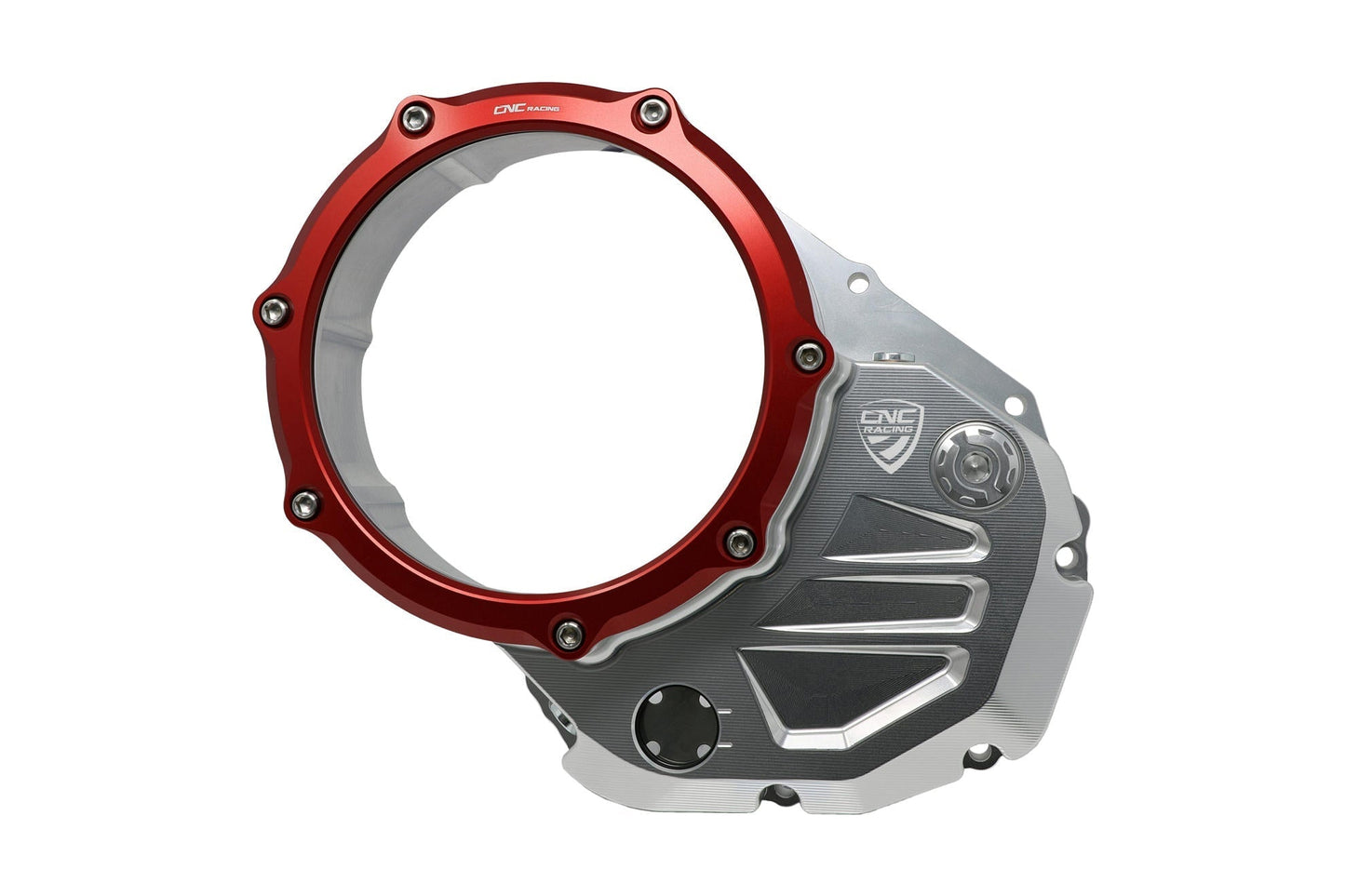 CA504 - CNC RACING Ducati DesertX / Monster / Multistrada Oil Bath Clear Clutch Cover