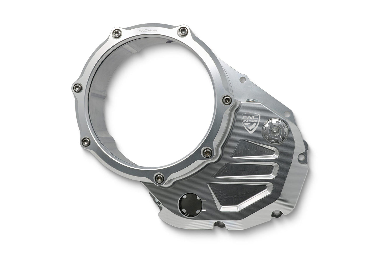 CA504 - CNC RACING Ducati DesertX / Monster / Multistrada Oil Bath Clear Clutch Cover