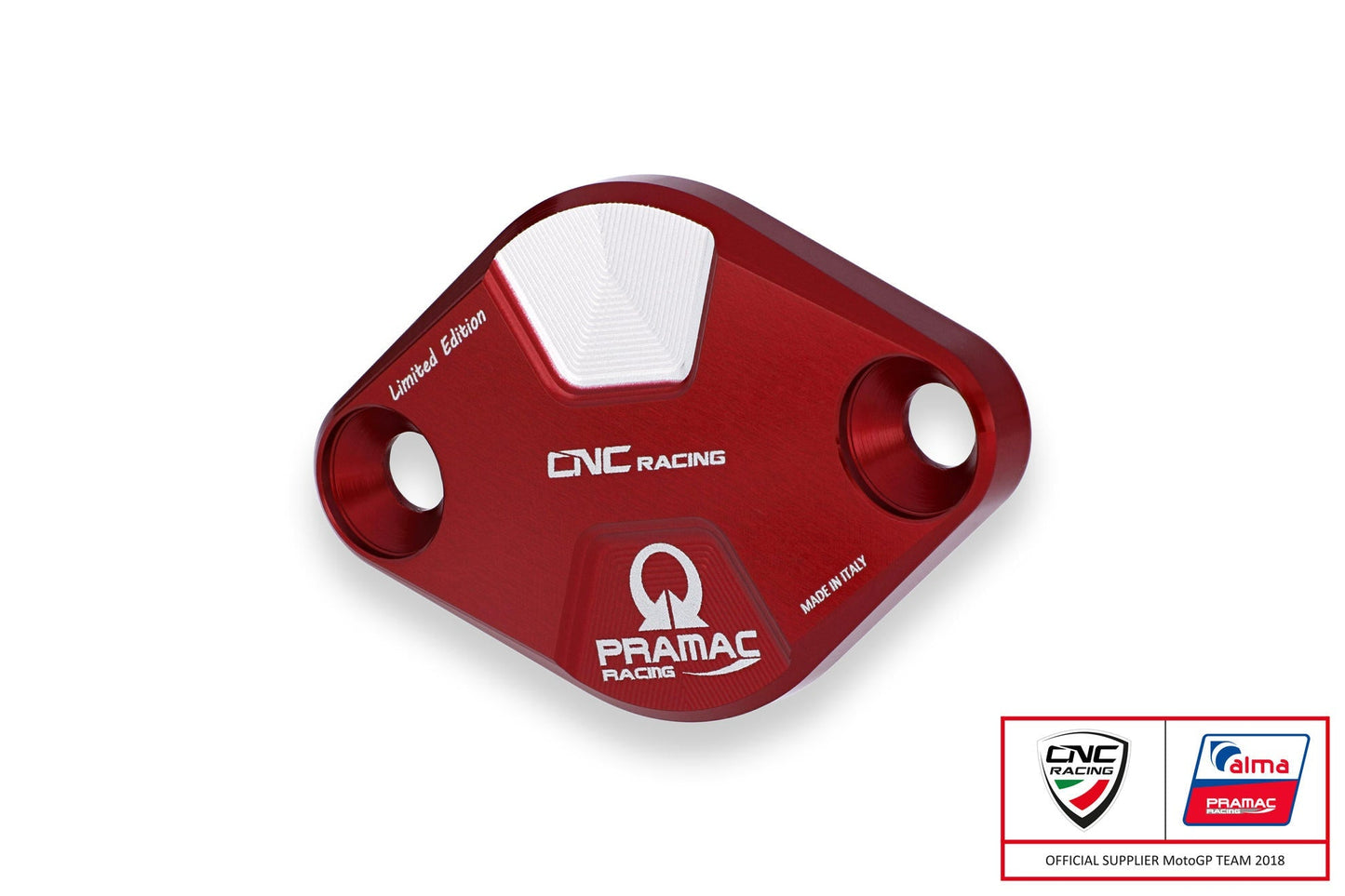 CF266PR - CNC RACING Ducati V4 Timing Inspection Cover (Pramac Racing Limited Edition)