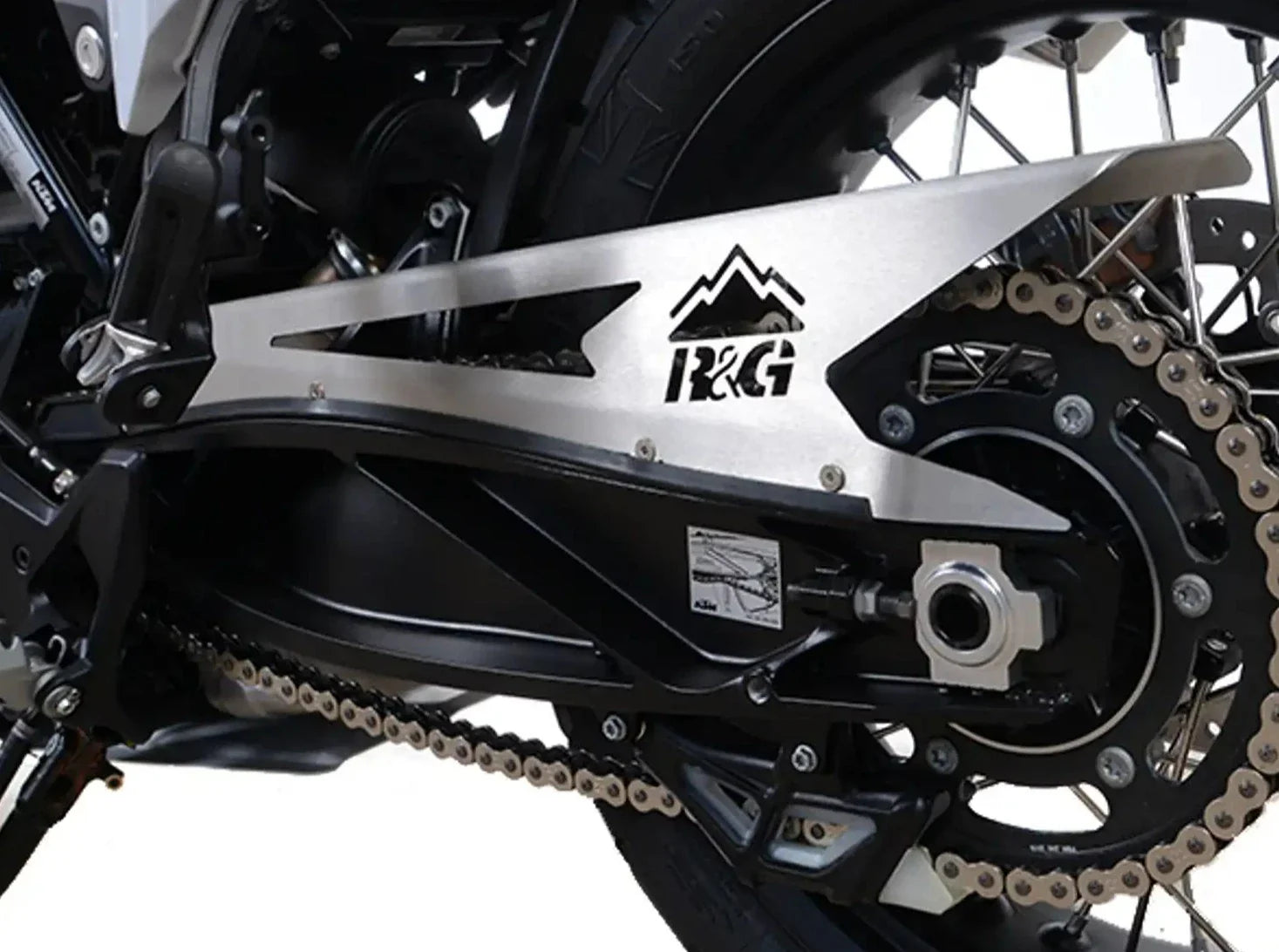 CG0020 - R&G RACING Husqvarna / KTM Chain Guard – Accessories in the 2WheelsHero Motorcycle Aftermarket Accessories and Parts Online Shop