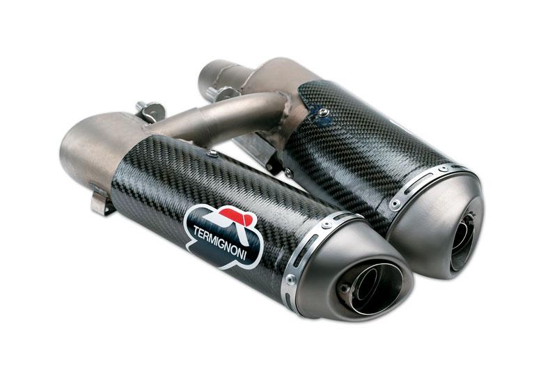 TERMIGNONI 004CO 96451208B Ducati Hypermotard 1100 / 796 Carbon Dual Slip-on Exhaust (EU homologated) – Accessories in Desmoheart – an Motorcycle Aftermarket Parts & Accessories Online Shop