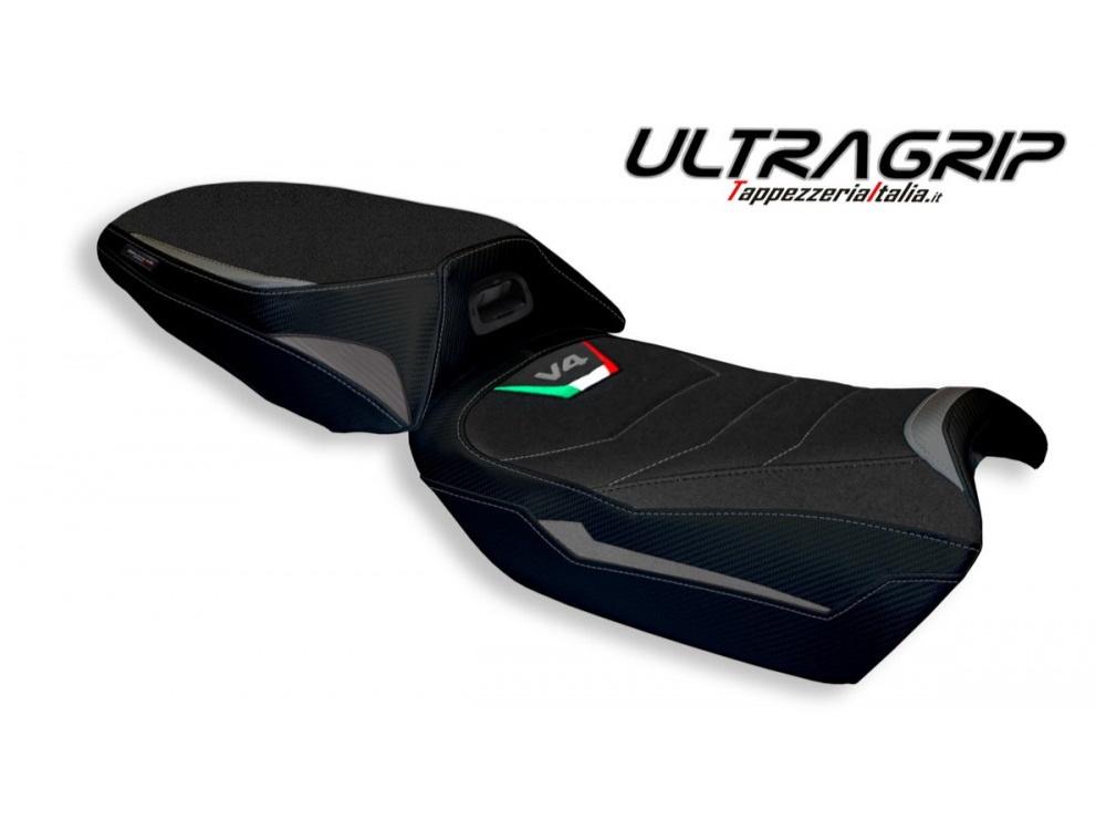 TAPPEZZERIA ITALIA Ducati Multistrada V4 (2021+ heated saddle) Ultragrip Seat Cover "Adelaide"