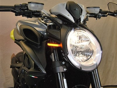 NEW RAGE CYCLES MV Agusta Dragster 800 (2018+) LED Front Turn Signals