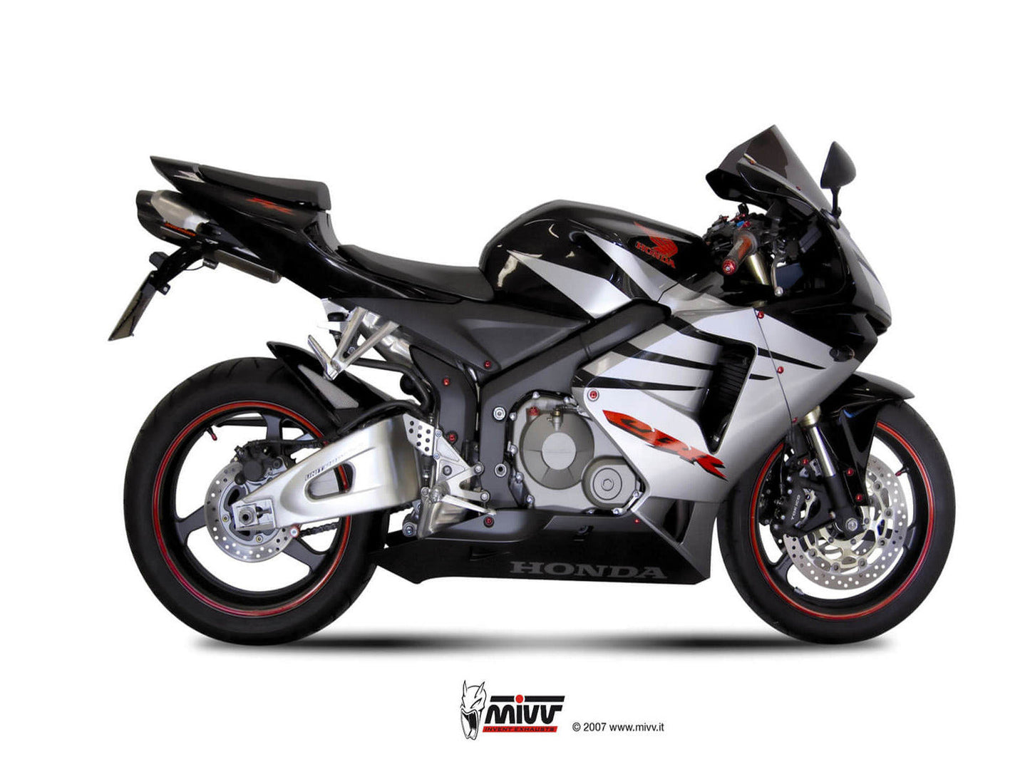 MIVV UH.027 HONDA CBR 600 RR ( 2005 - 06) Underseat Slip On Exhaust "Suono" (stainless steel; approved) – Accessories in the 2WheelsHero Motorcycle Aftermarket Accessories and Parts Online Shop