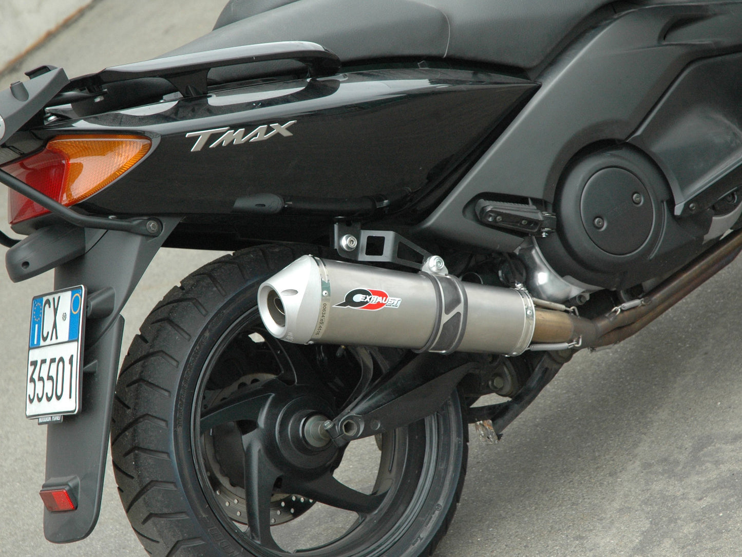 QD EXHAUST Yamaha TMAX 500 (00/07) Full Exhaust System "Magnum" (EU homologated)