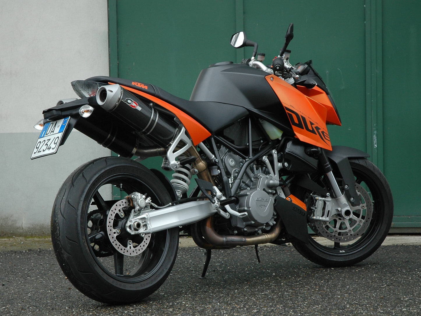 QD EXHAUST KTM 990 Super Duke Slip-on Exhaust "Magnum" (EU homologated)