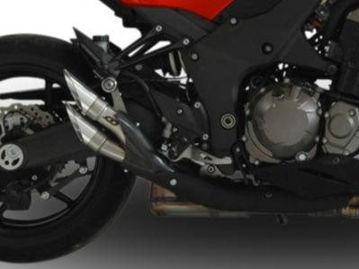 QD EXHAUST Kawasaki Ninja 1000/Z1000 Dual Exhaust System "Power Gun" (EU homologated)