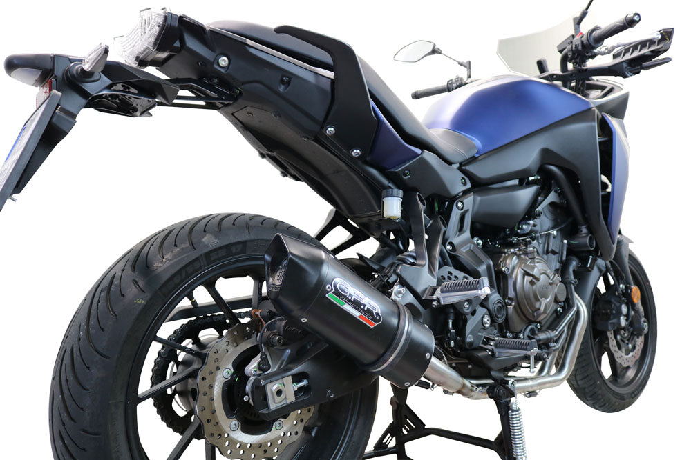 GPR Yamaha MT-07 (2018 – ) Full Exhaust System "Furore Evo 4 Nero" (EU homologated)