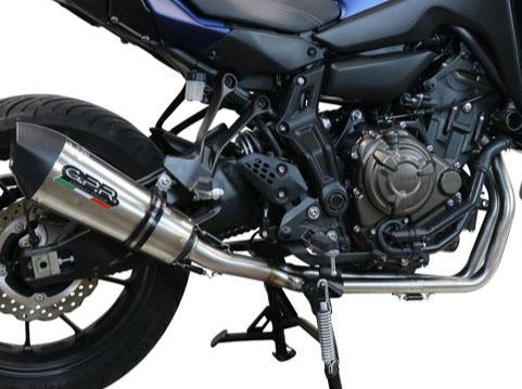 GPR Yamaha MT-07 (2018 – ) Full Exhaust System "GP Evo 4 Titanium" (EU homologated)