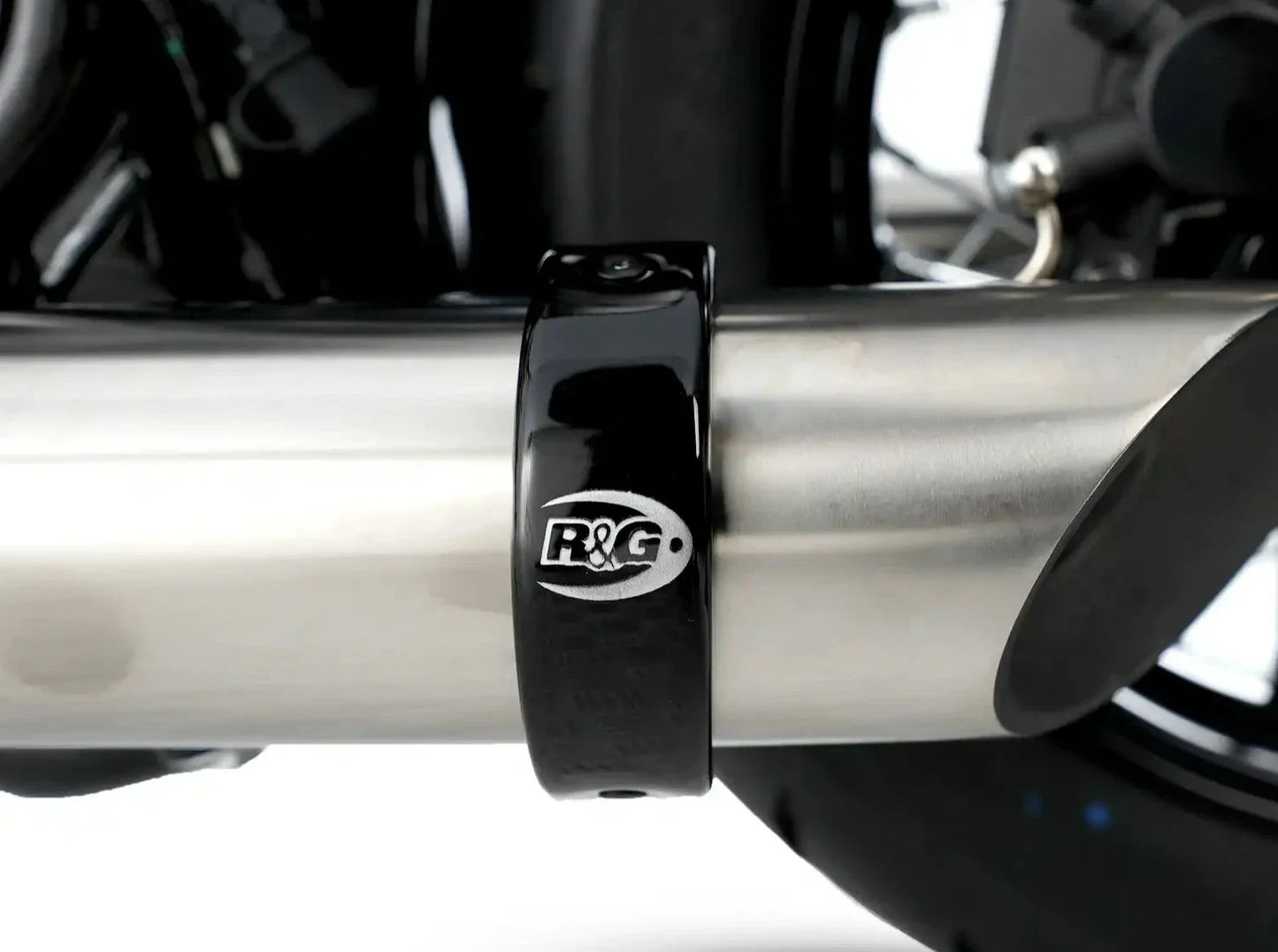 EP0013 - R&G RACING Round Exhaust Protector (arrow exhaust) – Accessories in the 2WheelsHero Motorcycle Aftermarket Accessories and Parts Online Shop