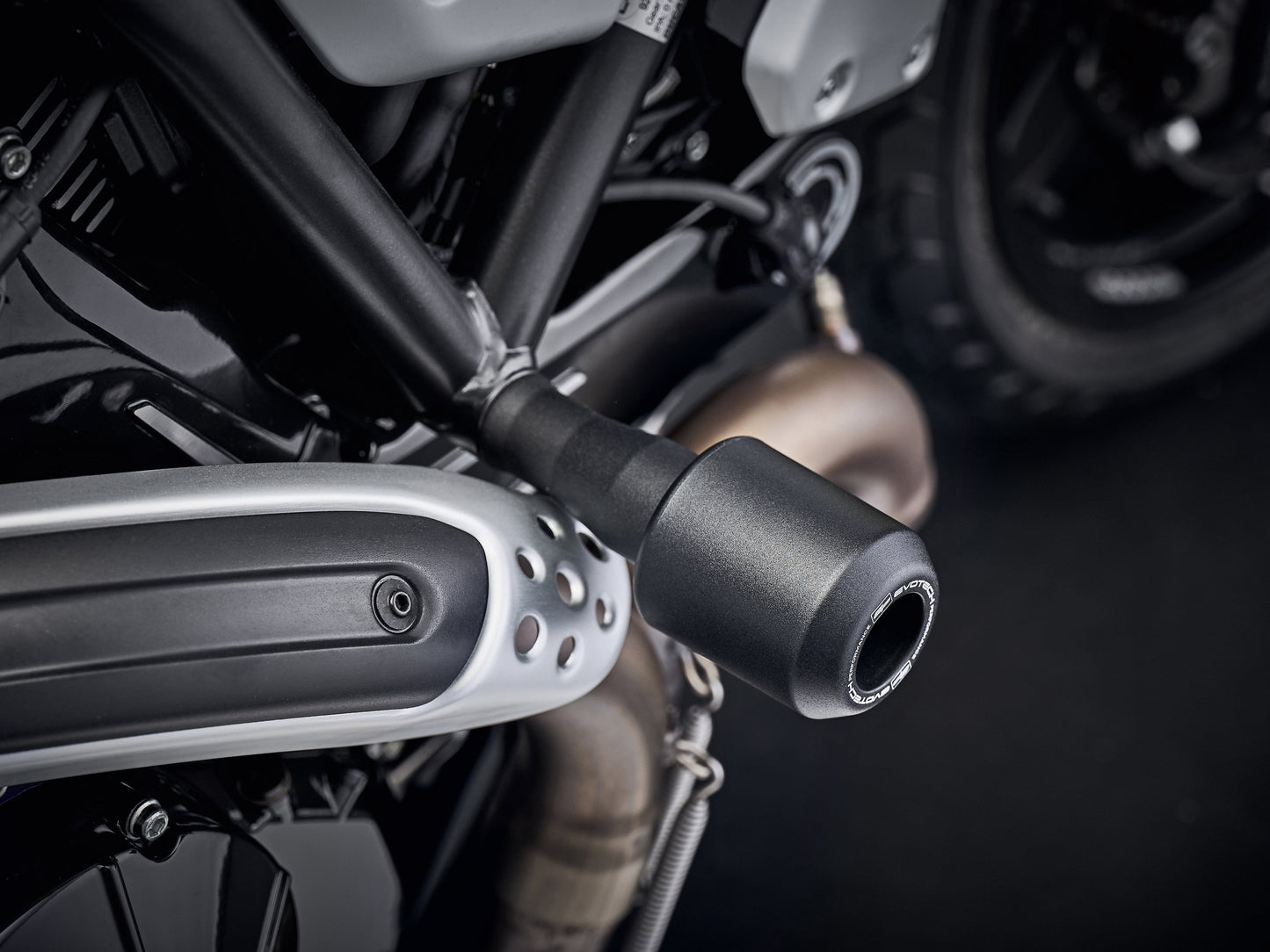 EVOTECH Ducati Scrambler 1100 (2018+) Frame Crash Protection Sliders