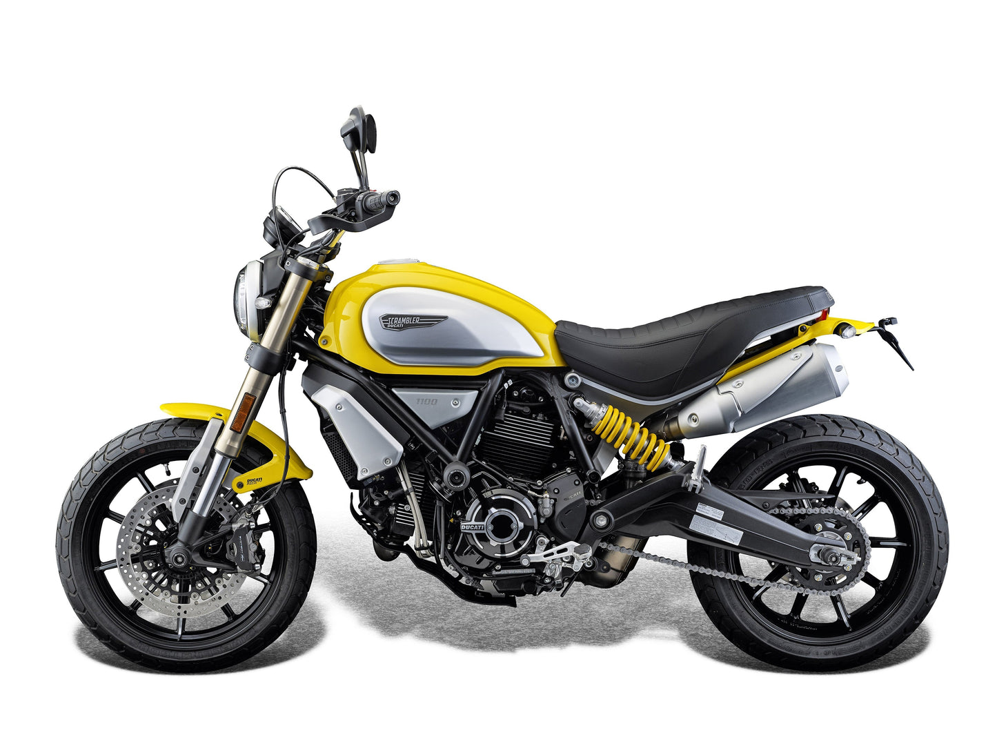 EVOTECH Ducati Scrambler 1100 (2018+) Frame Crash Protection Sliders