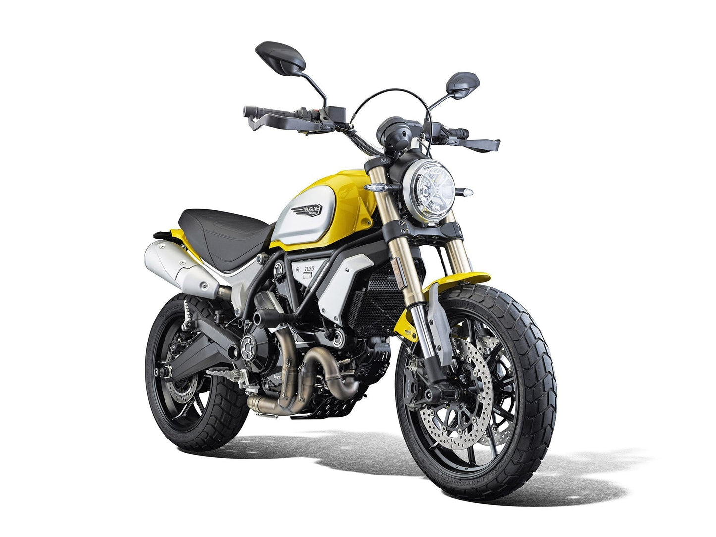 EVOTECH Ducati Scrambler 1100 (2018+) Frame Crash Protection Sliders