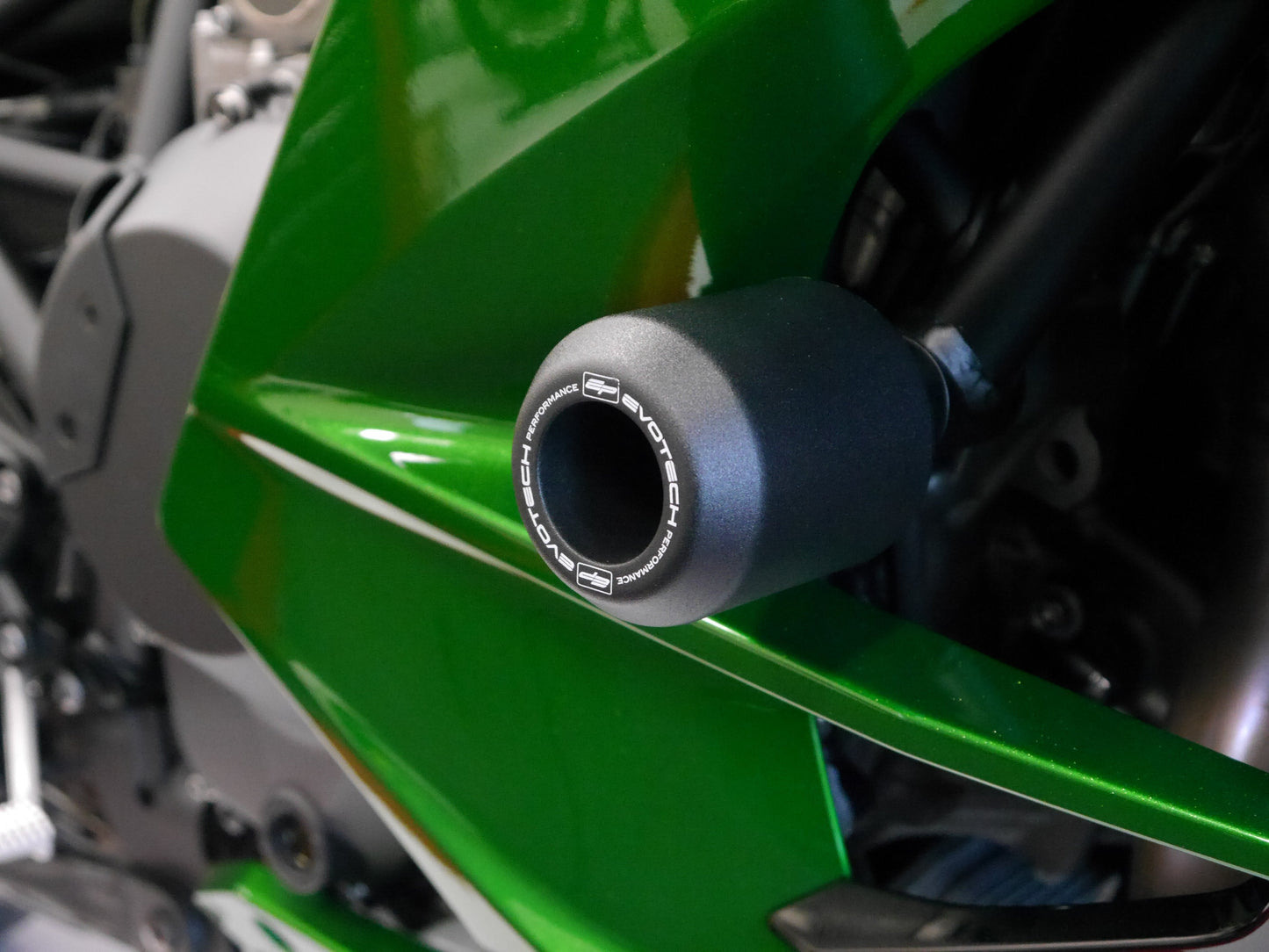 EVOTECH Kawasaki H2SX Main Frame Crash Protection Sliders