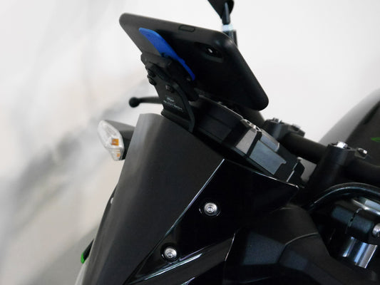 EVOTECH Kawasaki Z400 Phone / GPS Mount "Quad Lock"