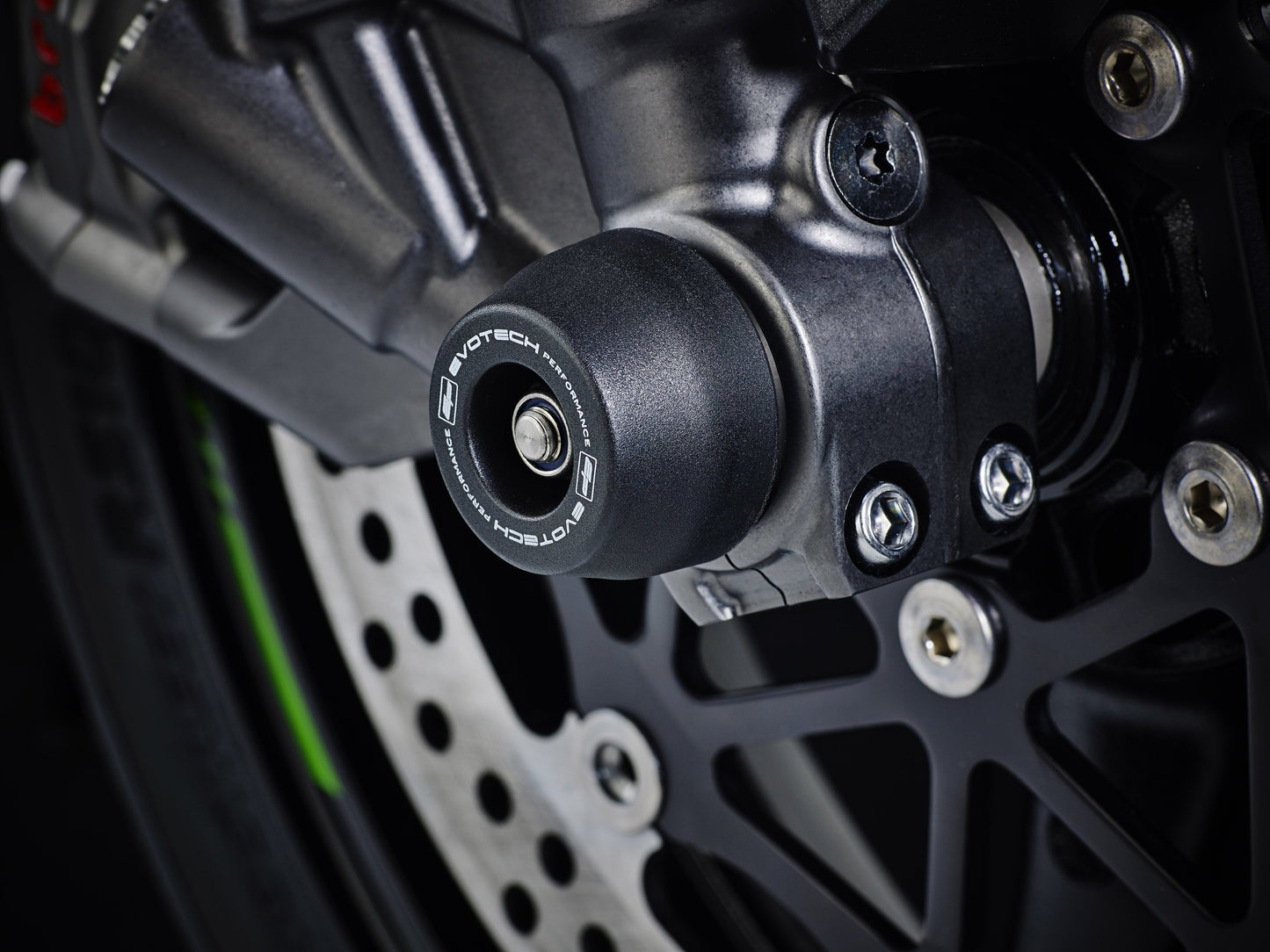 EVOTECH Kawasaki ZX-10R / H2 / SX Front Wheel Sliders