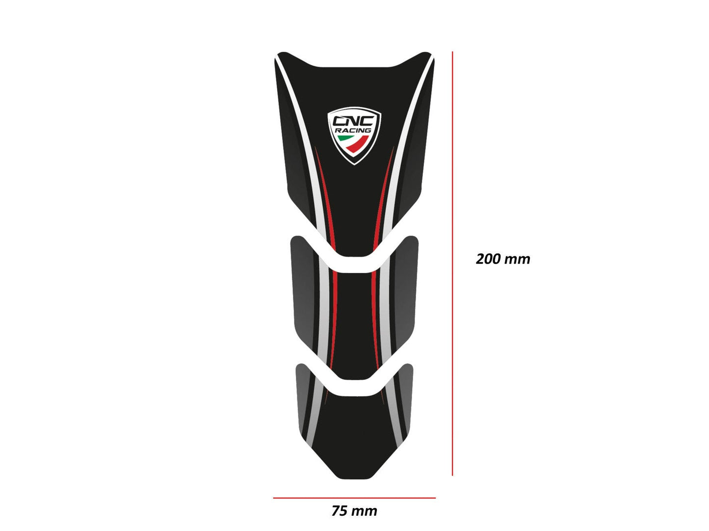 FP011 - CNC RACING Ducati Monster 950 (2021+) Fuel Tank Pad