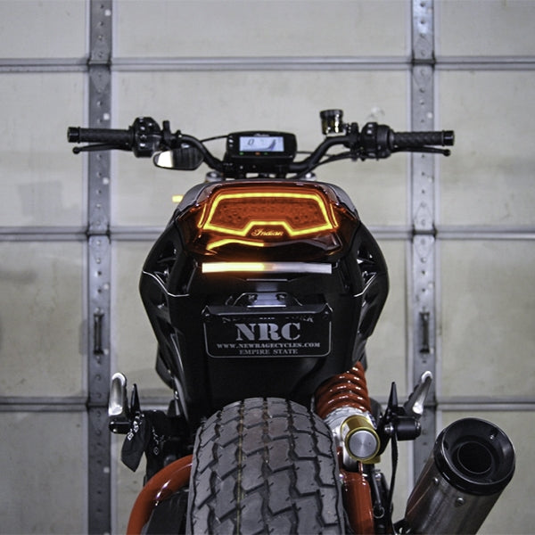 NEW RAGE CYCLES Indian FTR 1200 LED Fender Eliminator