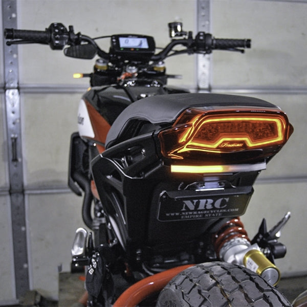 NEW RAGE CYCLES Indian FTR 1200 LED Fender Eliminator