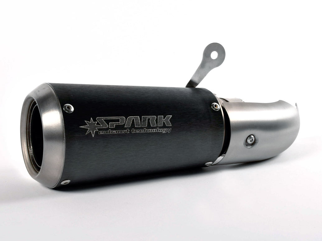 SPARK GBM0701 BMW S1000R / S1000RR Titanium Slip-on Exhaust "MotoGP" (EU homologated; dark) – Accessories in the 2WheelsHero Motorcycle Aftermarket Accessories and Parts Online Shop