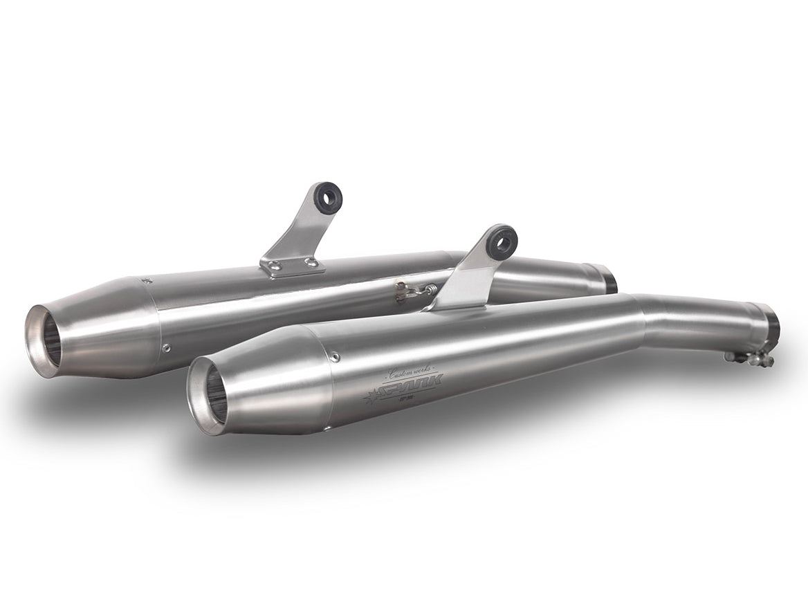 SPARK GBM0903 BMW R100 (87/95) Dual Slip-on Exhaust "Sinfonia" (approved; steel) – Accessories in the 2WheelsHero Motorcycle Aftermarket Accessories and Parts Online Shop