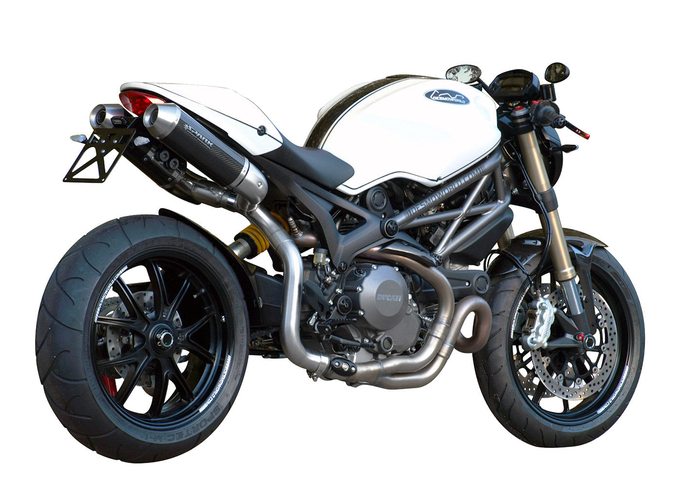 SPARK GDU0829 Ducati Monster 1100 Evo (11/13) Semi-full Exhaust System "Round" (EU homologated) – Accessories in the 2WheelsHero Motorcycle Aftermarket Accessories and Parts Online Shop