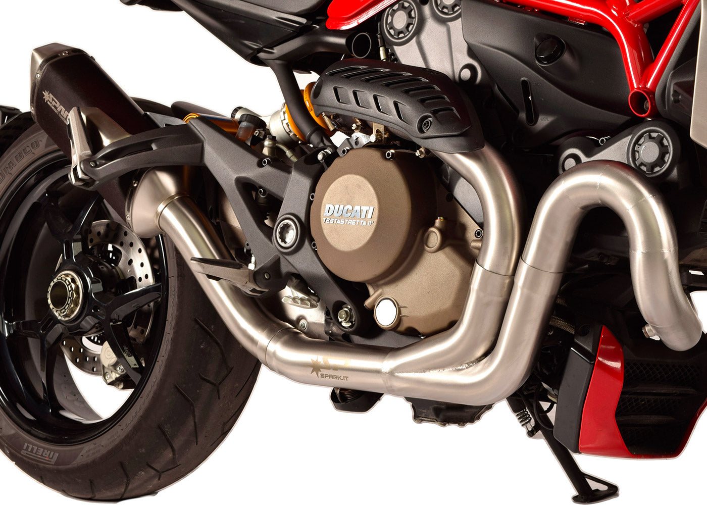 SPARK GDU0830 Ducati Monster 1200 (14/16) Slip-on Exhaust "Force" – Accessories in the 2WheelsHero Motorcycle Aftermarket Accessories and Parts Online Shop