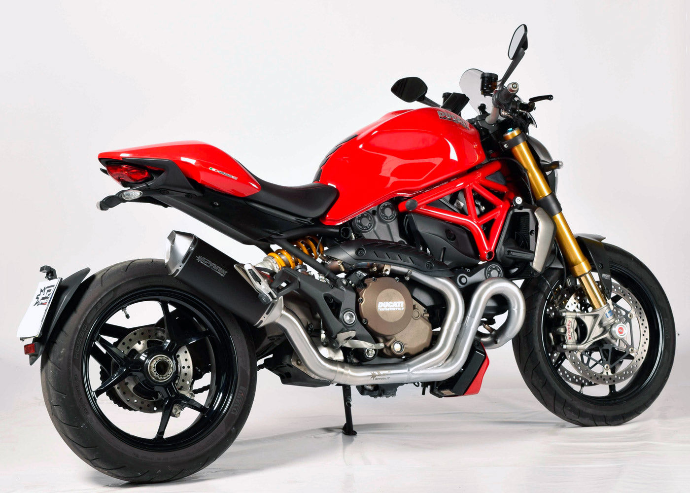 SPARK GDU0830 Ducati Monster 1200 (14/16) Slip-on Exhaust "Force" – Accessories in the 2WheelsHero Motorcycle Aftermarket Accessories and Parts Online Shop