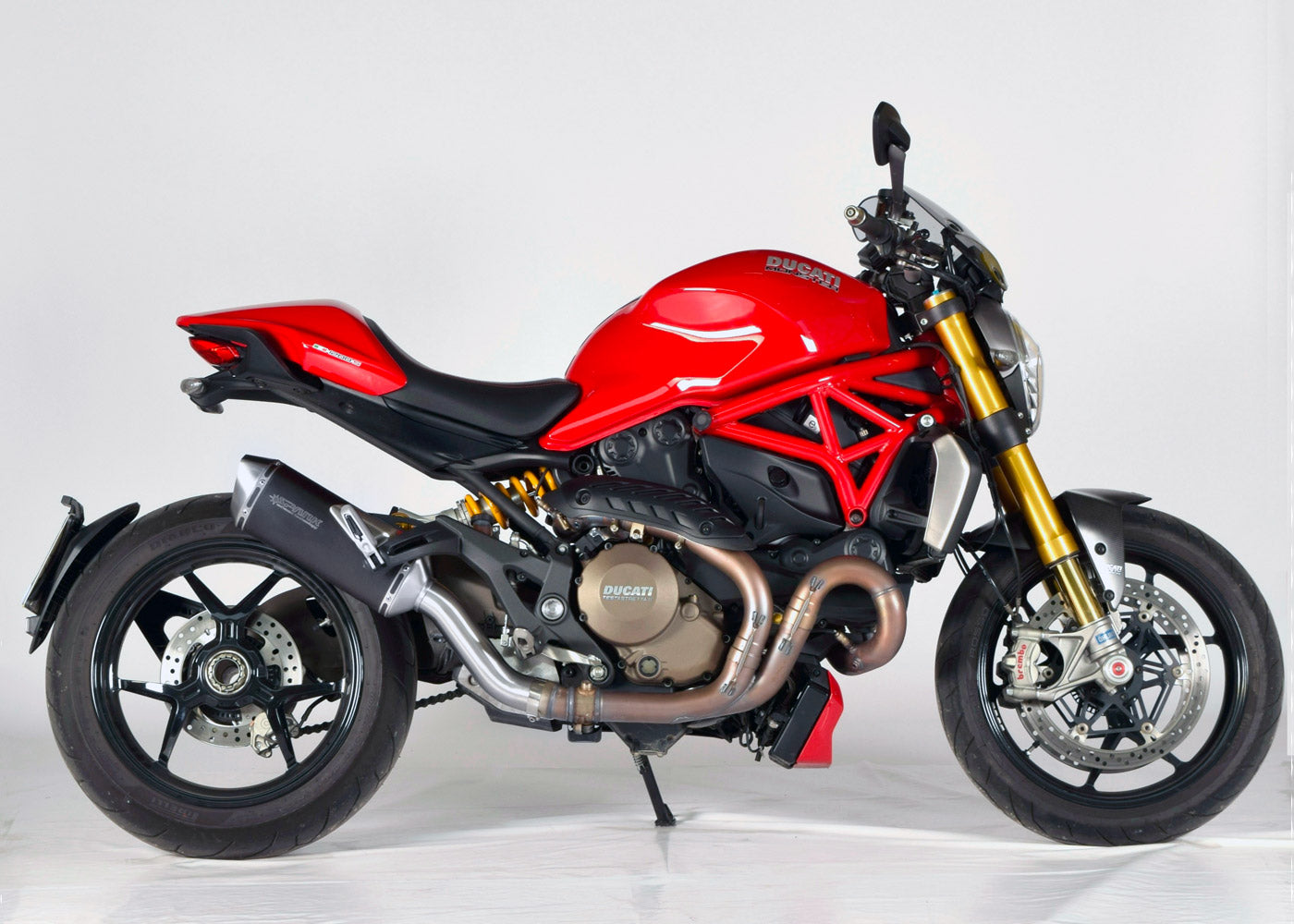 SPARK GDU0830 Ducati Monster 1200 (14/16) Slip-on Exhaust "Force" – Accessories in the 2WheelsHero Motorcycle Aftermarket Accessories and Parts Online Shop