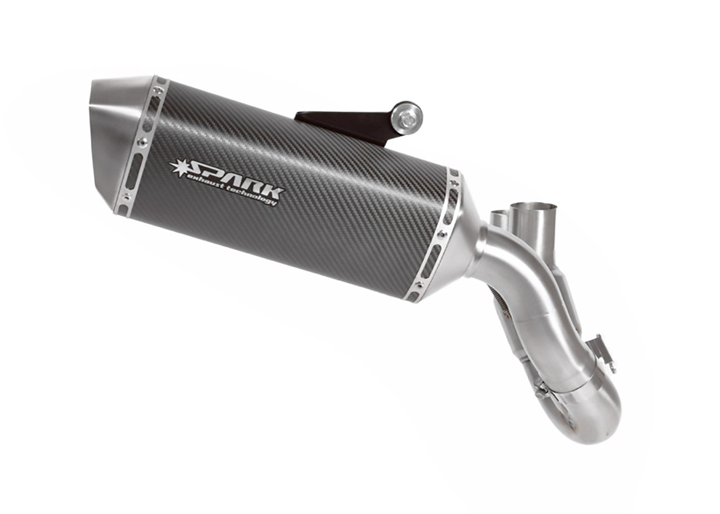 SPARK GDU1804 Ducati Hypermotard 821 (13/15) Low Position Exhaust System "Force" (EU homologated) – Accessories in the 2WheelsHero Motorcycle Aftermarket Accessories and Parts Online Shop